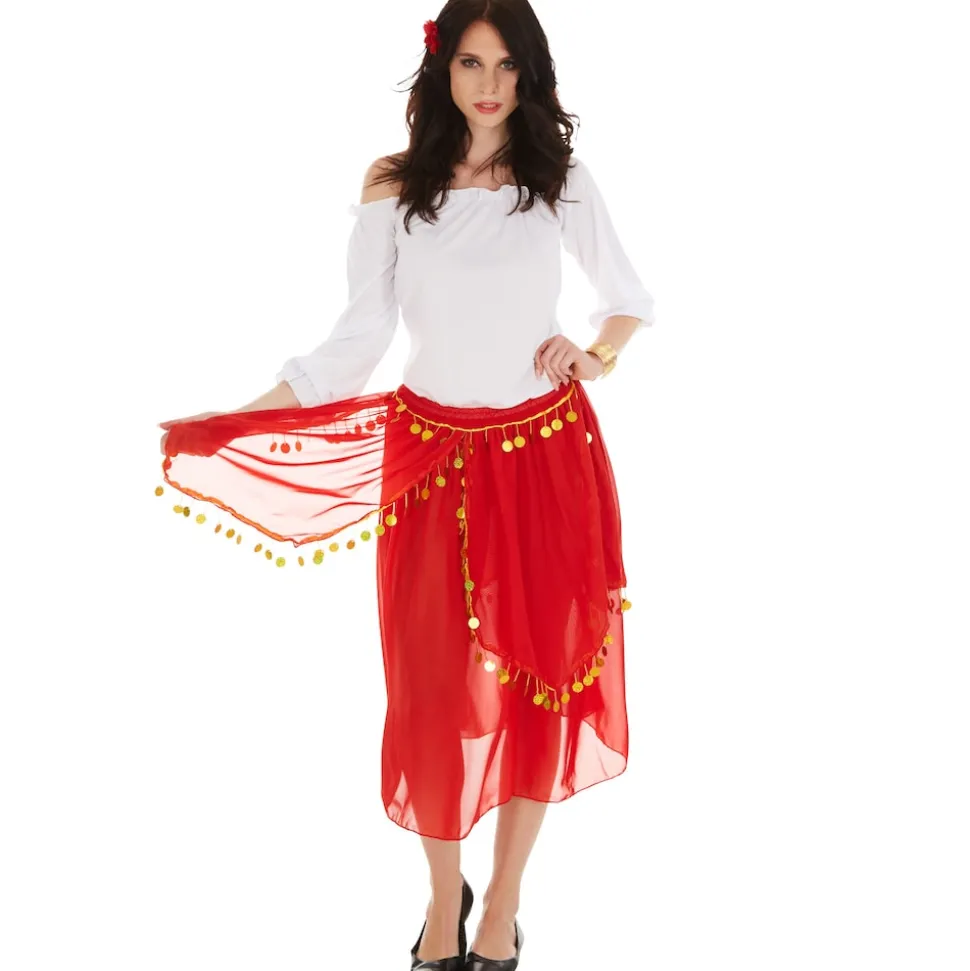 tectake® Frauenkostüm Gypsy