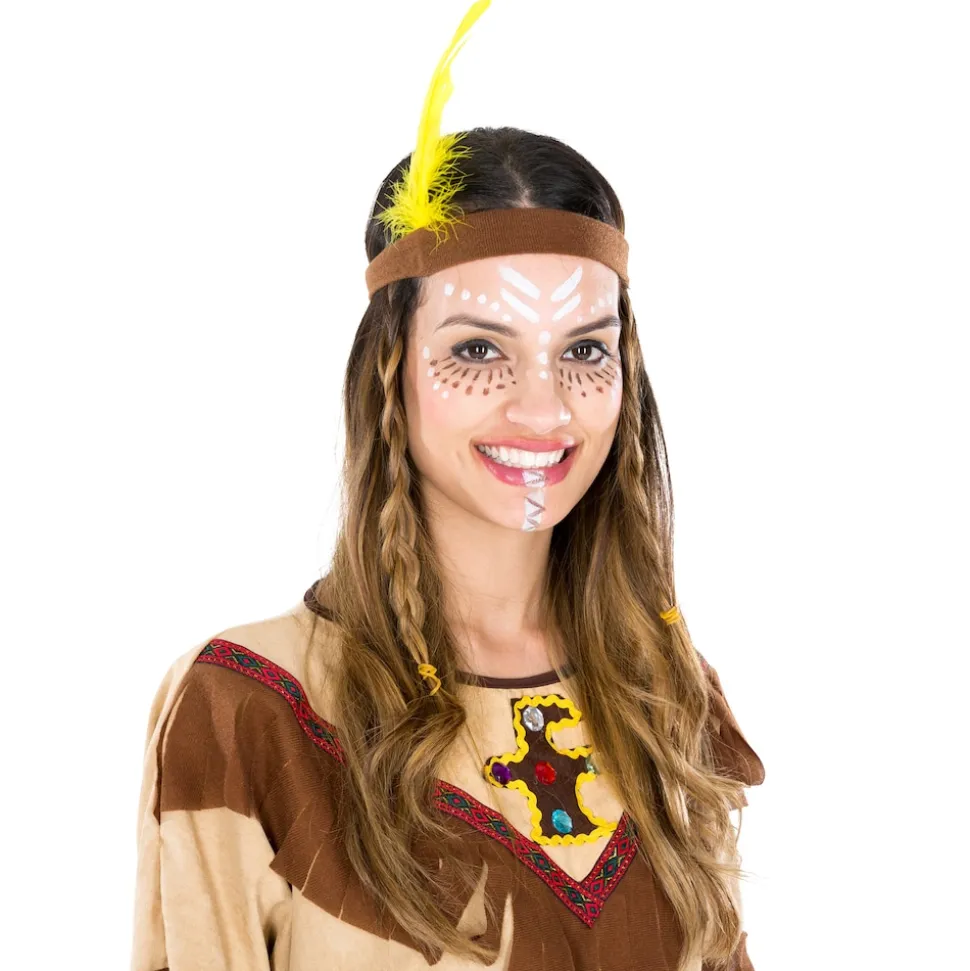 tectake® Frauenkostüm Indianerin sexy Trinity