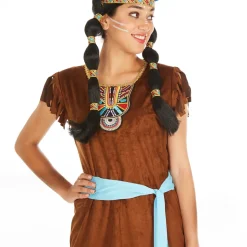 tectake® Frauenkostüm Indianerin Phoenix