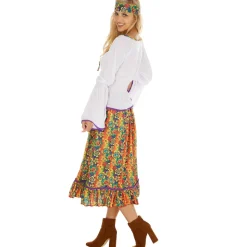 tectake® Frauenkostüm Lady Love & Peace