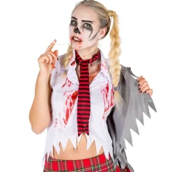 tectake® Frauenkostüm sexy Zombie