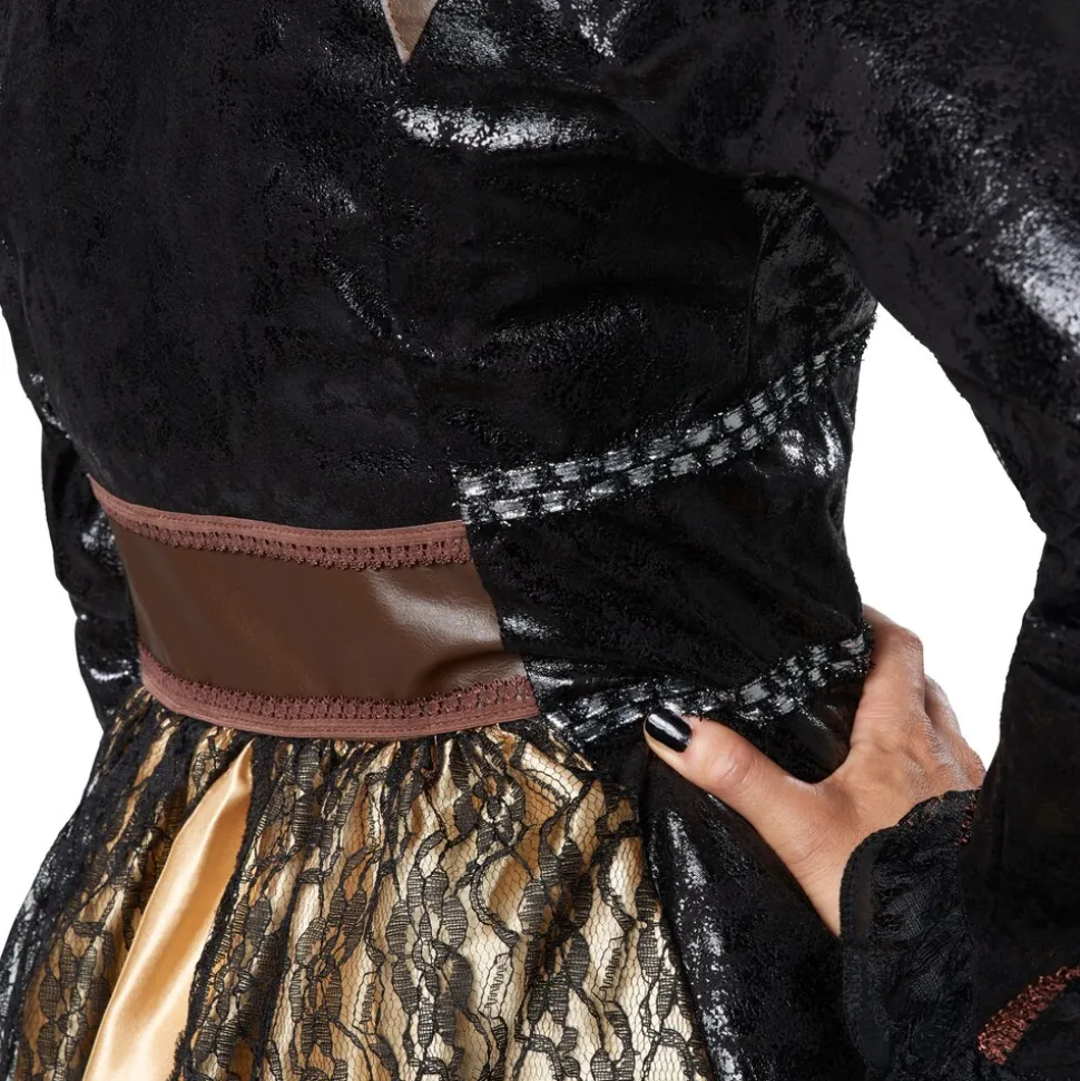 tectake® Frauenkostüm Steampunk Rebellin