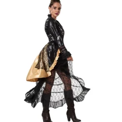 tectake® Frauenkostüm Steampunk Rebellin