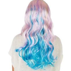 tectake® Frauenperücke Fashion Pastell