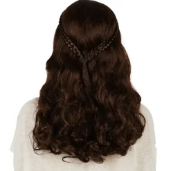tectake® Frauenperücke Mittelalter Prinzessin