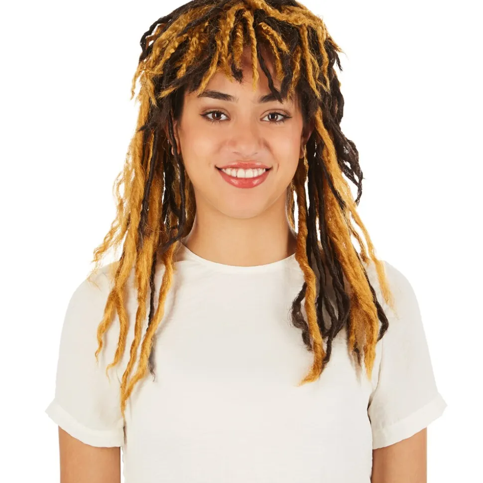 tectake® Frauenperücke Neandertalerin