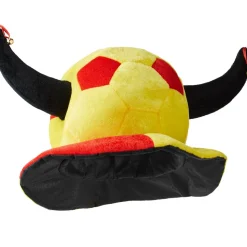 tectake® Fußball Fan Hut Espania mit Hörner