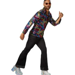 tectake® Herrenkostüm Disco King