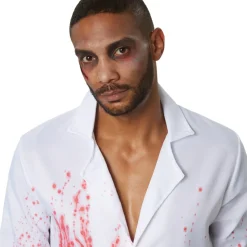 tectake® Herrenkostüm Gruseliger Zombie Doktor