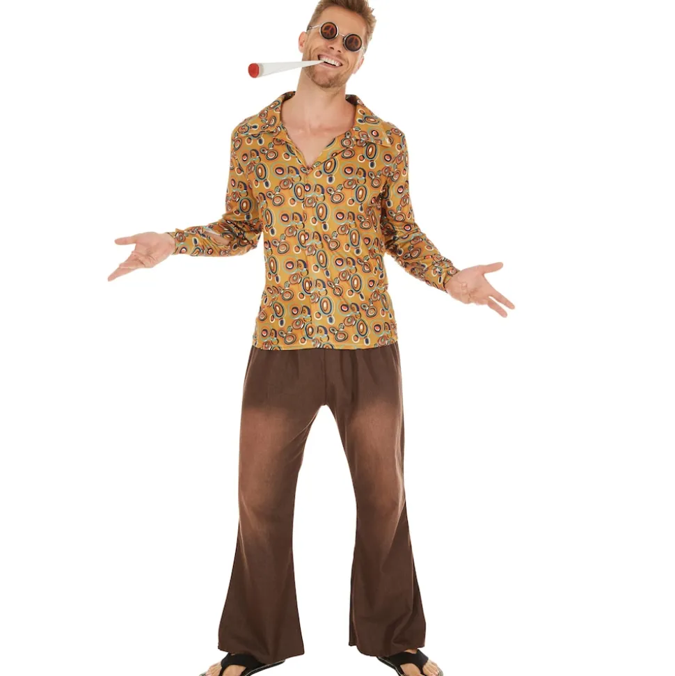 tectake® Herrenkostüm Hippie John