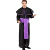 tectake® Herrenkostüm Priester Benedikt