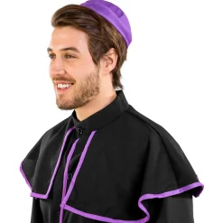 tectake® Herrenkostüm Priester Benedikt