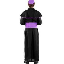 tectake® Herrenkostüm Priester Benedikt