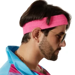 tectake® Herrenkostüm Retro 80er 90er Jahre Jogginganzug Set