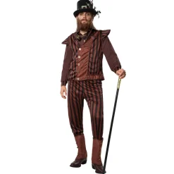 tectake® Herrenkostüm Steampunk Gentleman