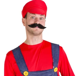 tectake® Herrenkostüm super Klempner Mario