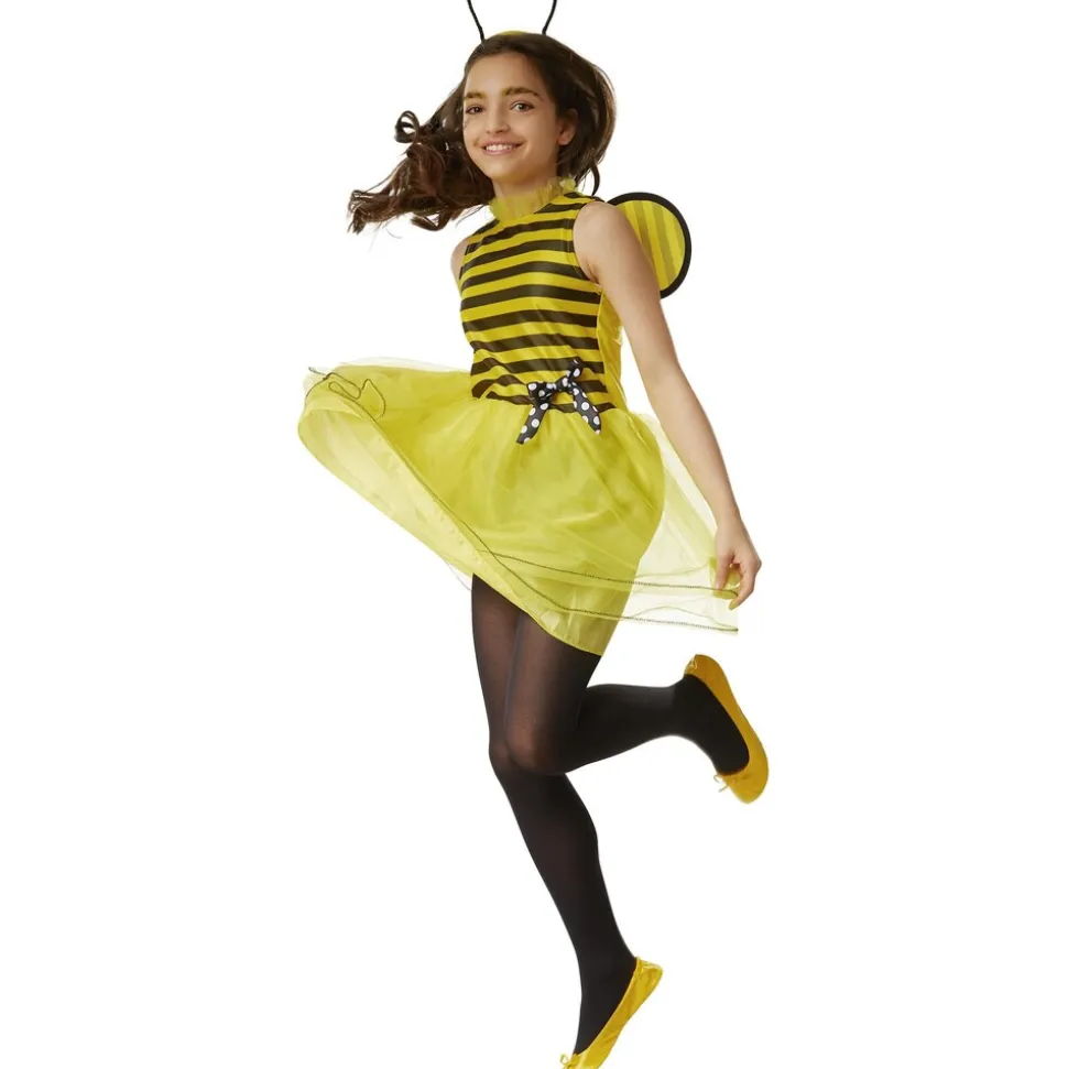 tectake® Kinderkostüm Kleine Biene Caroline