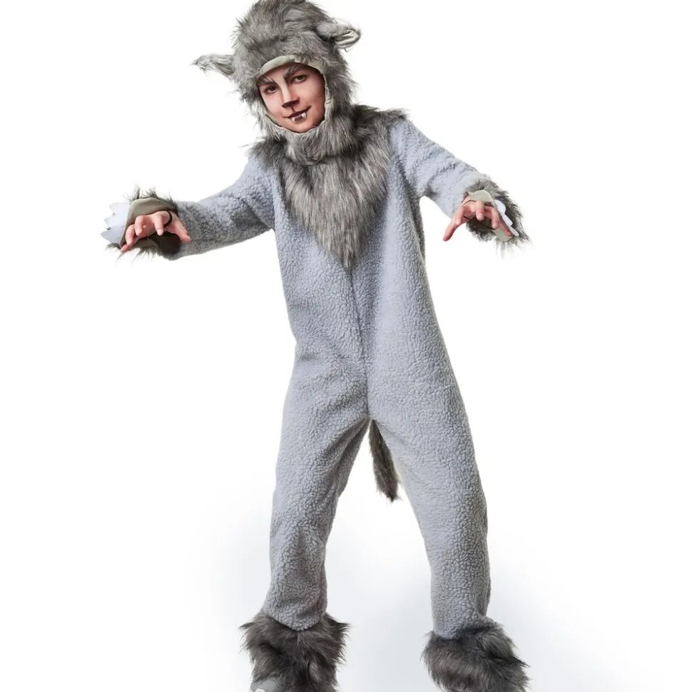 tectake® Kinderkostüm Wölfchen Wildfang