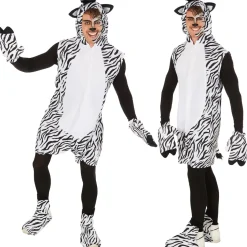 tectake® Kostüm Zebra
