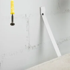 tectake® Kratzbaum, 195 cm, mit Katzenhaus, inklusive Treppe, 4 Spielbällen und Kippschutz