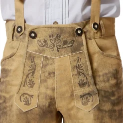 tectake® Kunstlederhose Luis