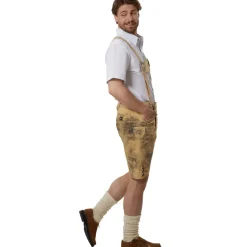 tectake® Kunstlederhose Luis