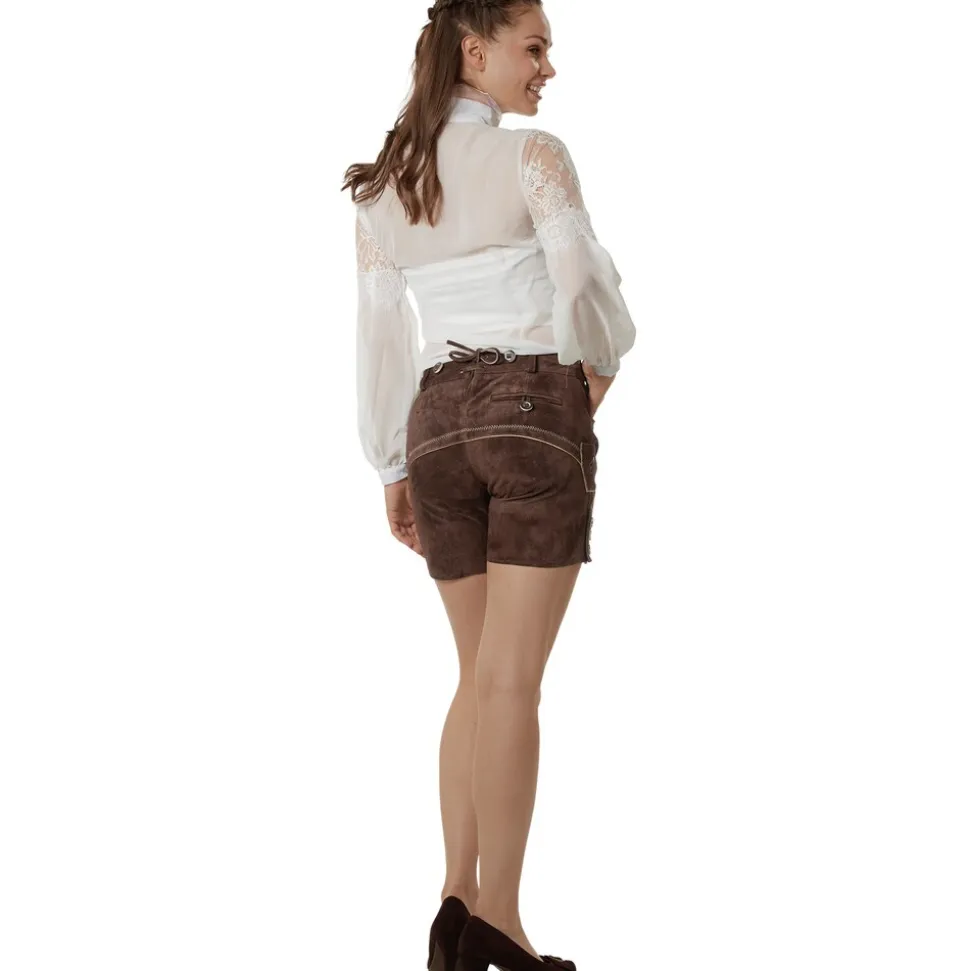 tectake® Lederhose Jessie