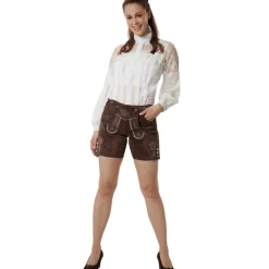 tectake® Lederhose Jessie
