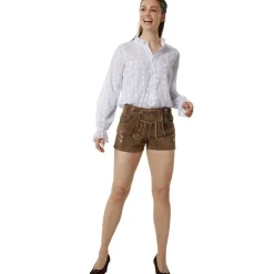 tectake® Lederhose Josie