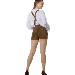 tectake® Lederhose Josie