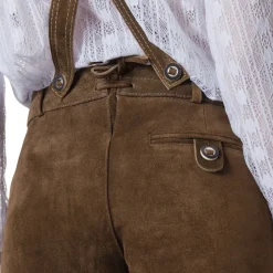 tectake® Lederhose Josie