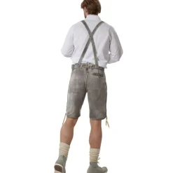tectake® Lederhose Marlon