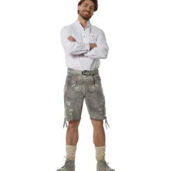 tectake® Lederhose Marlon