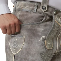 tectake® Lederhose Marlon