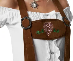 tectake® Lederhose Walchensee