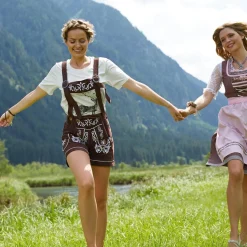 tectake® Lederhose Weißensee