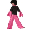 tectake® Mädchenkostüm Groovy Disco Girl