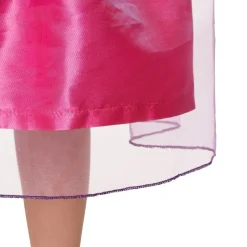 tectake® Mädchenkostüm Prinzessin pinke Rose