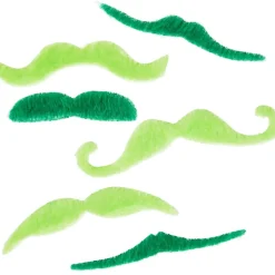 tectake® St. Patrick’s Day Oberlippenbärte-Set