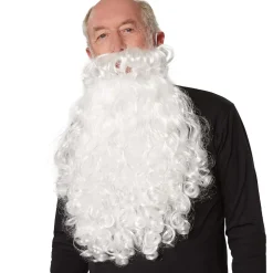 tectake® Weihnachtsmann Perücke und Bart