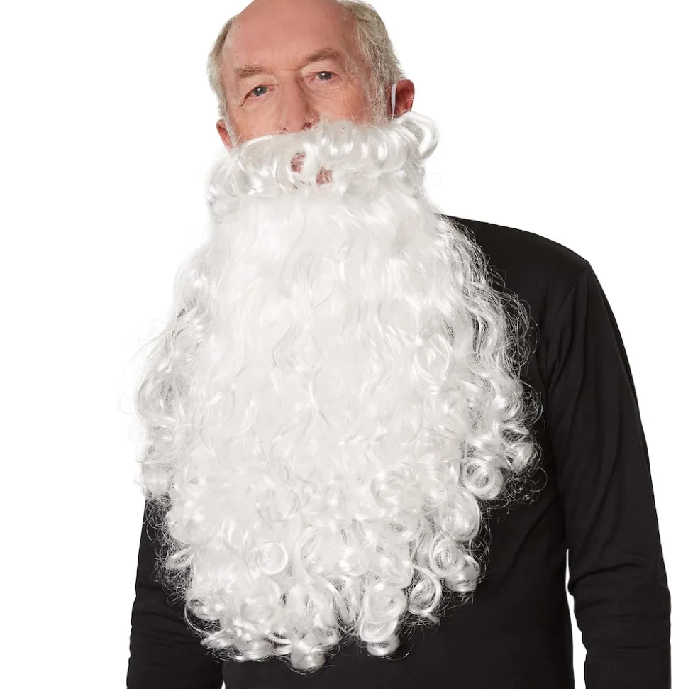 tectake® Weihnachtsmann Perücke und Bart