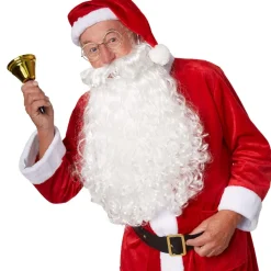 tectake® Weihnachtsmann Perücke und Bart