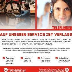 Telefunken Trekking E-Bike | Elektrofahrrad 28 Zoll | 8-Gang Kettenschaltung | Heckmotor 250W | 417,6Wh Akku | Pedelec XT490 Damen