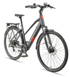 Telefunken Trekking E-Bike | Elektrofahrrad 28 Zoll | 8-Gang Kettenschaltung | Heckmotor 250W | 417,6Wh Akku | Pedelec XT490 Damen