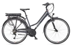 Telefunken Trekking E-Bike | Elektrofahrrad 28 Zoll | 21-Gang Kettenschaltung | Heckmotor 250W | 536,5Wh Akku | Pedelec XT485 Damen