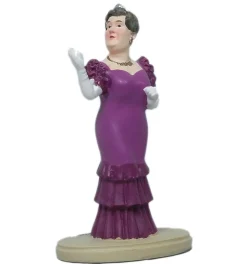 Tim & Struppi Figur Bianca Castafiore 9cm Sammlerfigur Comics Detailreich Kunststoff