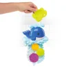 Toi-Toys 71222A - Little Stars - Wassermühle mit Saugnapf für Baby Badewanne Wal Kleinkinderspielzeug