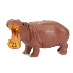 Toi-Toys - Animal World Tierfiguren - 6 Wilde Tiere (Tiger, Löwe, Nilpferd, Elefant, Giraffe, Gorilla)