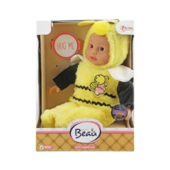 Toi-Toys BEAU Kuschelpuppe Biene – Spielpuppe für Kinder, Tierkostüm