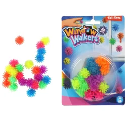 Toi-Toys - Fenster Kriecher - Mini Pufferbälle (20 Stück, 2cm) Stressball
